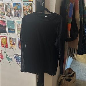 TNA Black Long Sleeve Tee